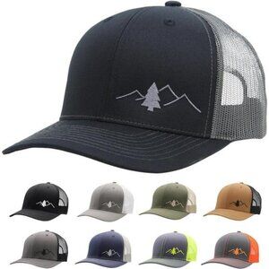 Outdoor Trucker Hat Mesh Adjustable Snapback Hiking Fishing Camping Hunting Cap